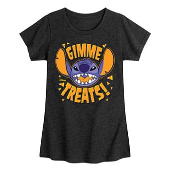 Disney's Lilo & Stitch Girls 7-16 Halloween Gimme Treats Graphic Tee