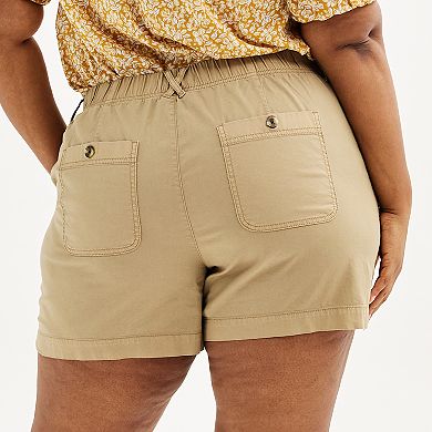 Plus Size Sonoma Goods For Life® Utility Shorts