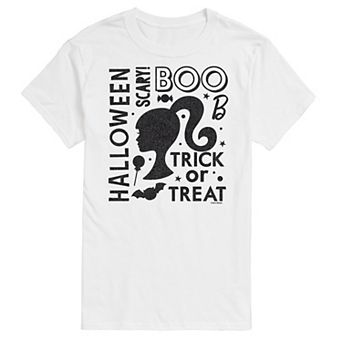Men's Barbie Halloween Collage Graphic Tee