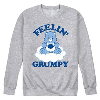 Men's Care Bears Feelin' Grumpy Fleece Sweatshirt