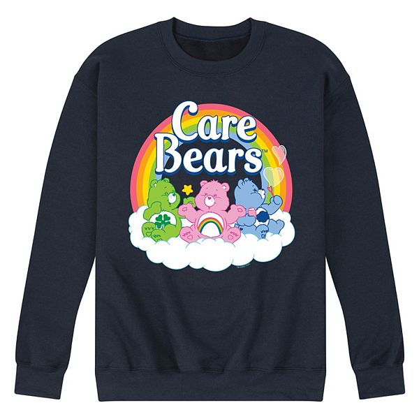 Men's Care Bears Logo Group Fleece Sweatshirt