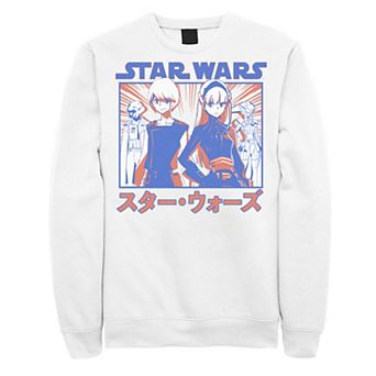 Men's Star Wars Visions Anime Twins Graphic Fleece