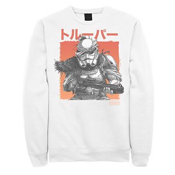 Men's Star Wars Visions Grunge Stormtrooper Graphic Fleece