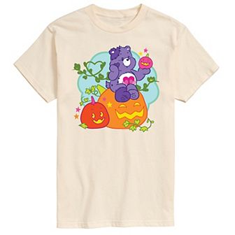 Men's Care Bears Pumpkin Care Bear Graphic Tee