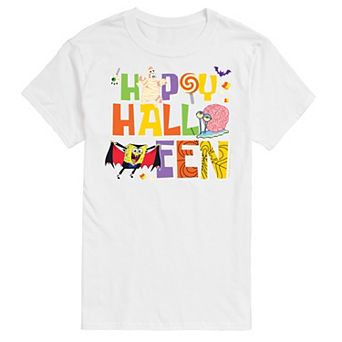 Big & Tall Spongebob Happy Halloween Graphic Tee