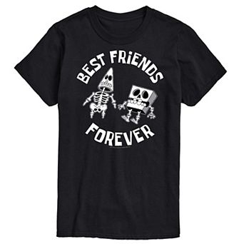 Big & Tall Spongebob Best Friends Forever Graphic Tee