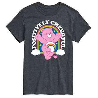 Men's Care Bears Positively Cheerful Graphic Tee