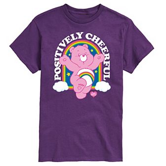 Men's Care Bears Positively Cheerful Graphic Tee
