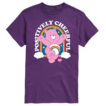Men's Care Bears Positively Cheerful Graphic Tee