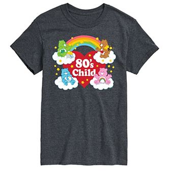 Men's Care Bears 80's Child Graphic Tee