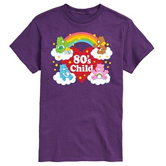 Men's Care Bears 80's Child Graphic Tee