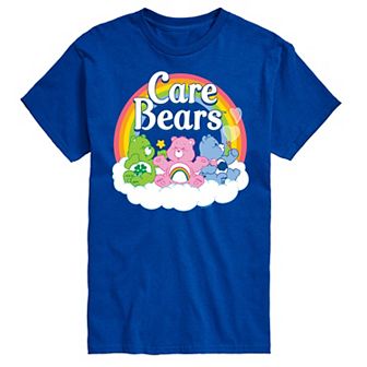 Men's Care Bears Logo Group Graphic Tee