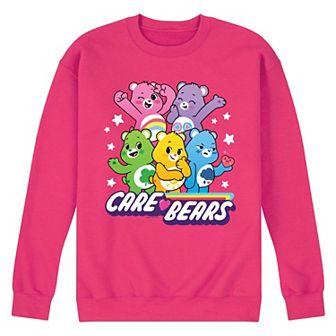 Men's Care Bears Unlock The Magic Group Fleece Sweatshirt