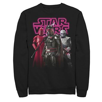 Men's Star Wars The Mandalorian Sith Trooper Moff Gideon Beskar Soldier Graphic Fleece