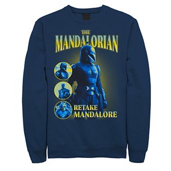 Men's Star Wars The Mandalorian Retake Mandalore Graphic Fleece