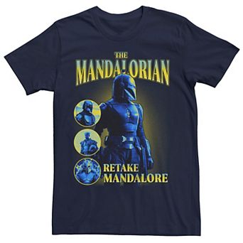 Men's Star Wars The Mandalorian Retake Mandalore Graphic Tee