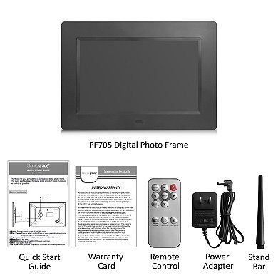 7” Digital Photo Frame with Remote Control (NOT WiFi)