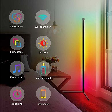 Smart WiFi Symphony Floor Lamp - 61" Tall