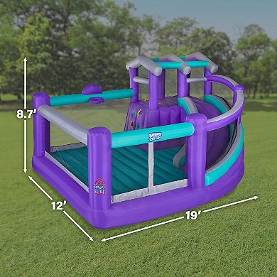 Sunny & Fun Bounce House, Bouncy House for Kids Outdoor with Toddler Slide