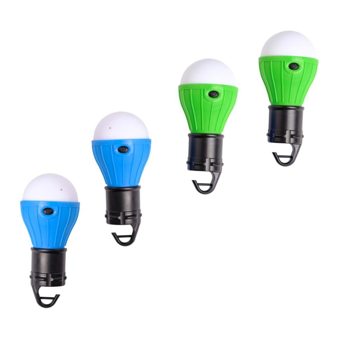 Wakeman Hanging Battery-Powered Lightbulb - Portable LED Outdoor