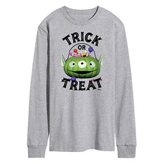 Disney/Pixar's Toy Story Men's Trick Or Treat Long Sleeve Graphic Tee