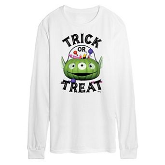 Disney/Pixar's Toy Story Men's Trick Or Treat Long Sleeve Graphic Tee