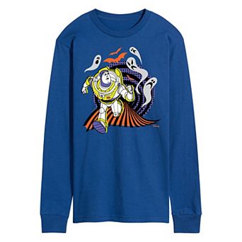 Disney/Pixar's Toy Story Men's Buzz Lightyear Halloween Long Sleeve Graphic Tee