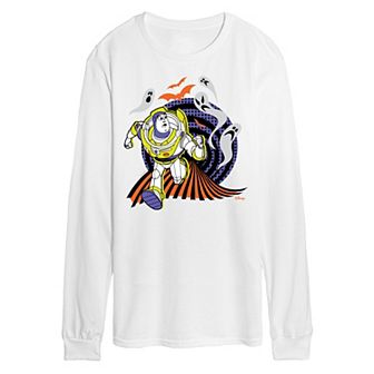 Disney/Pixar's Toy Story Men's Buzz Lightyear Halloween Long Sleeve Graphic Tee