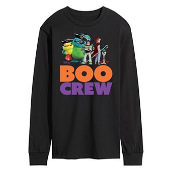 Disney/Pixar's Toy Story 4 Men's Boo Crew Long Sleeve Tee Long Sleeve Graphic Tee