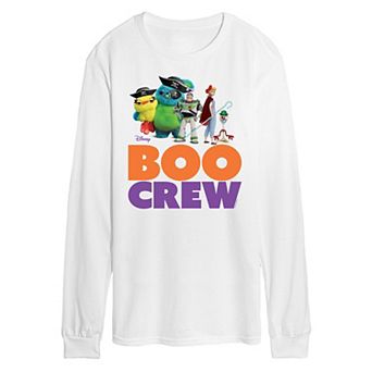 Disney/Pixar's Toy Story 4 Men's Boo Crew Long Sleeve Tee Long Sleeve Graphic Tee