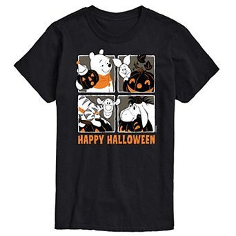 Disney's Winnie the Pooh Men's Happy Halloween Graphic Tee