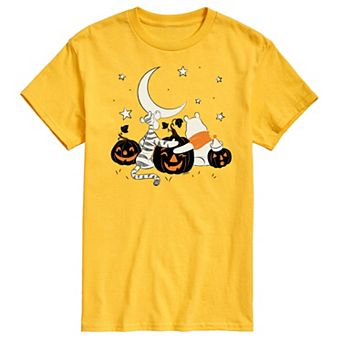 Disney's Winnie the Pooh Men's Tigger & Pooh Pumpkins Graphic Tee