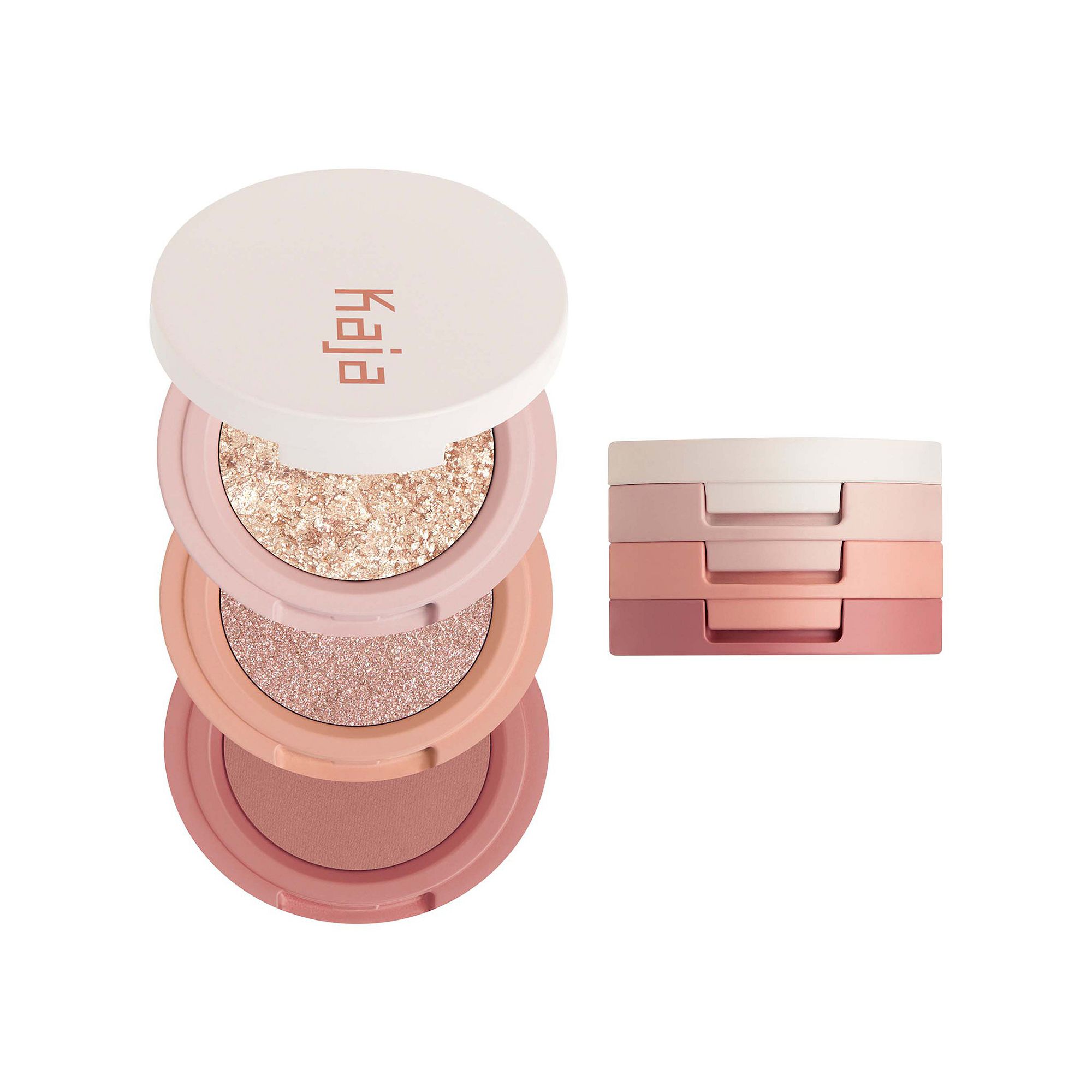Kaja Eye Bento Bouncy Eyeshadow Trio, Size: 1.2 Oz, Pink Madeline