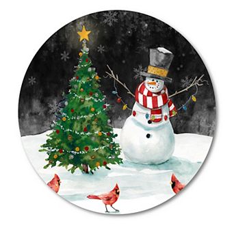 COURTSIDE MARKET Tree Trimming Party Circular Board