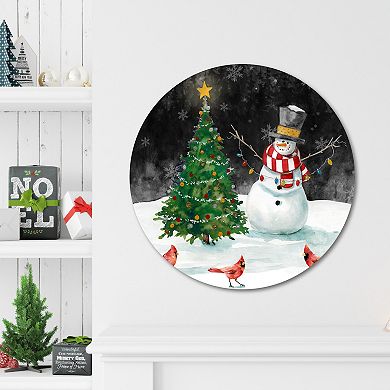 COURTSIDE MARKET Tree Trimming Party Circular Board