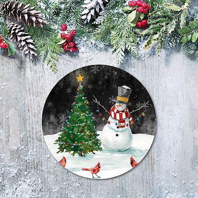 COURTSIDE MARKET Tree Trimming Party Circular Board