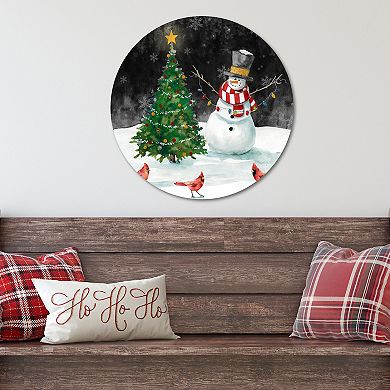 COURTSIDE MARKET Tree Trimming Party Circular Board