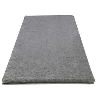 Home Complete Faux Fur Bath Runner Mat
