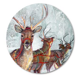 COURTSIDE MARKET Woodland Friends Circular Board
