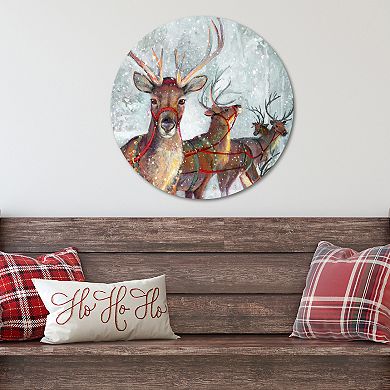 COURTSIDE MARKET Woodland Friends Circular Board