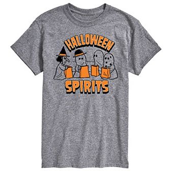Men's Peanuts Halloween Spirits Graphic Tee