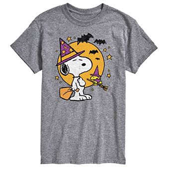 Men's Peanuts Snoopy & Woodstock Witchcraft Graphic Tee