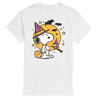 Men's Peanuts Snoopy & Woodstock Witchcraft Graphic Tee