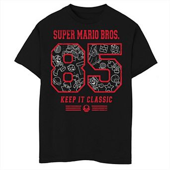 Boys Super Mario 85 Keep It Classic Graphic Tee