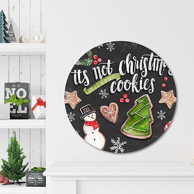 COURTSIDE MARKET Baking Bright II Circular Board Wall Art