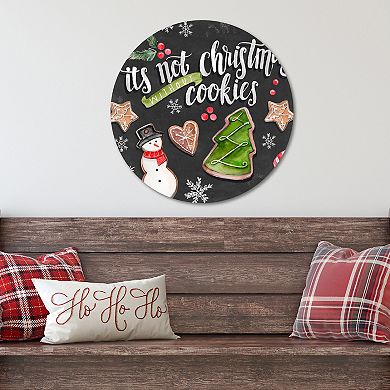 COURTSIDE MARKET Baking Bright II Circular Board Wall Art