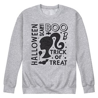 Men's Barbie® Halloween Collage Graphic Sweatshirt