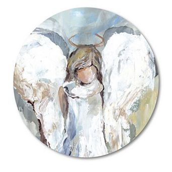 COURTSIDE MARKET Angel Circular Board Wall Art