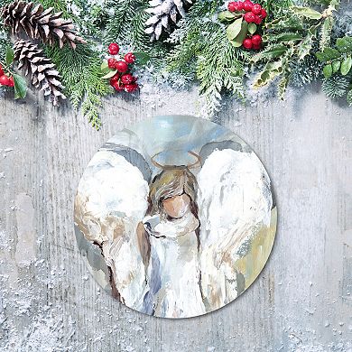 COURTSIDE MARKET Angel Circular Board Wall Art