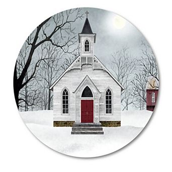 COURTSIDE MARKET Love One Another Circular Board Wall Art